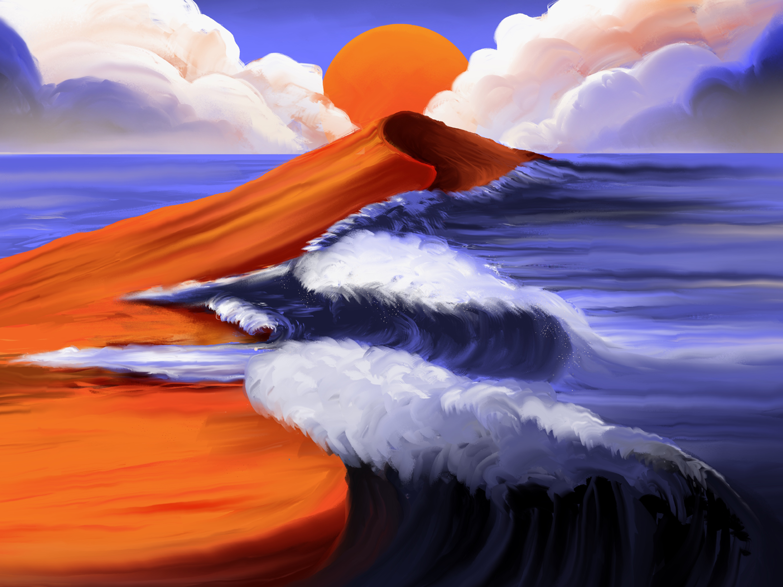 Ocean Meets Desert