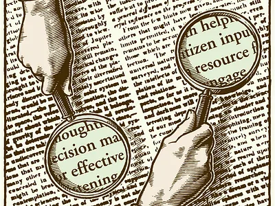 An Illustration Job Where I Liked my Preliminary Sketches Better classic editorial engraving style illustration pen and ink vintage woodcut