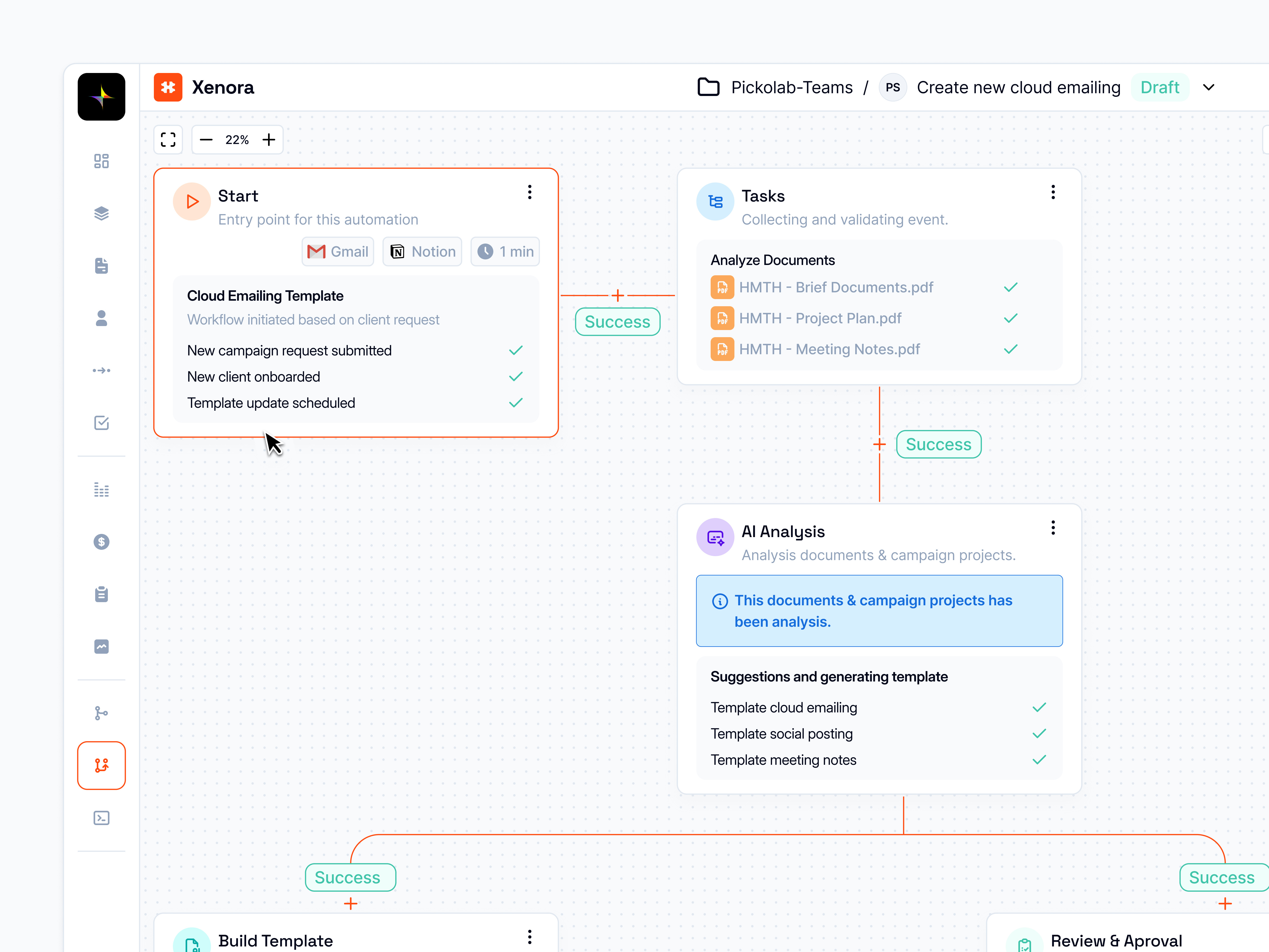Workflow Builder AI Automation Dashboard ai ai assistant ai automation ai automation dashboard ai dahsboard ai generate automation builder dashboard design diagram minimal modern ui ui design ux design website workflow workflow builder workflow builder dashboard