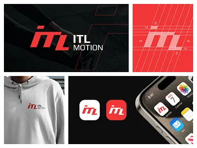 ITL Motion - Sportswear Logo & Sports Branding brand identity branding fitness fitness logo gym gym logo itl logo itlm logo letter logo letter mark logo logo design logo designer logos monogram sport logo sports sports branding sports logo sportswear logo