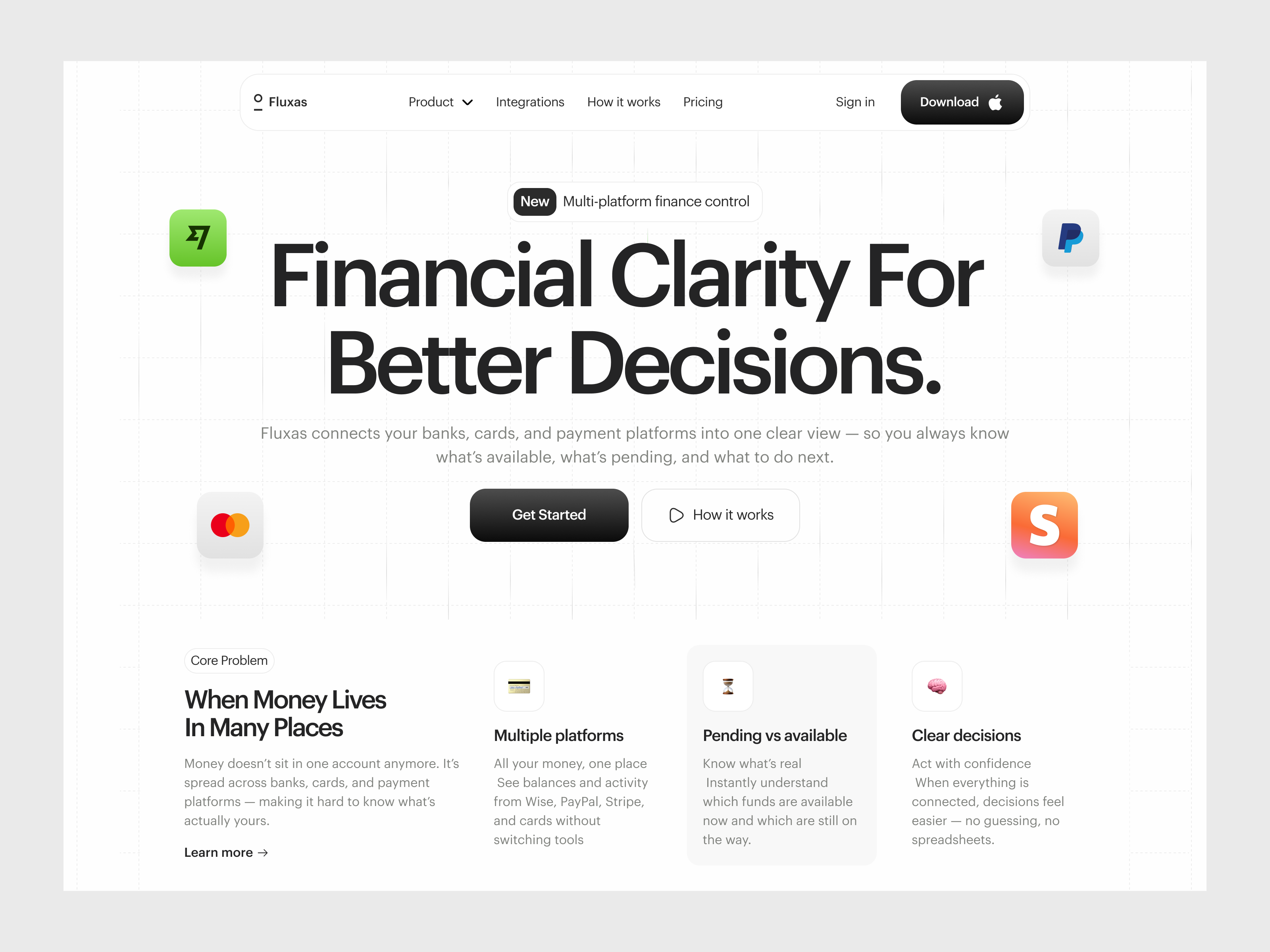 Example of Landing Page Design + Framer/Webflow