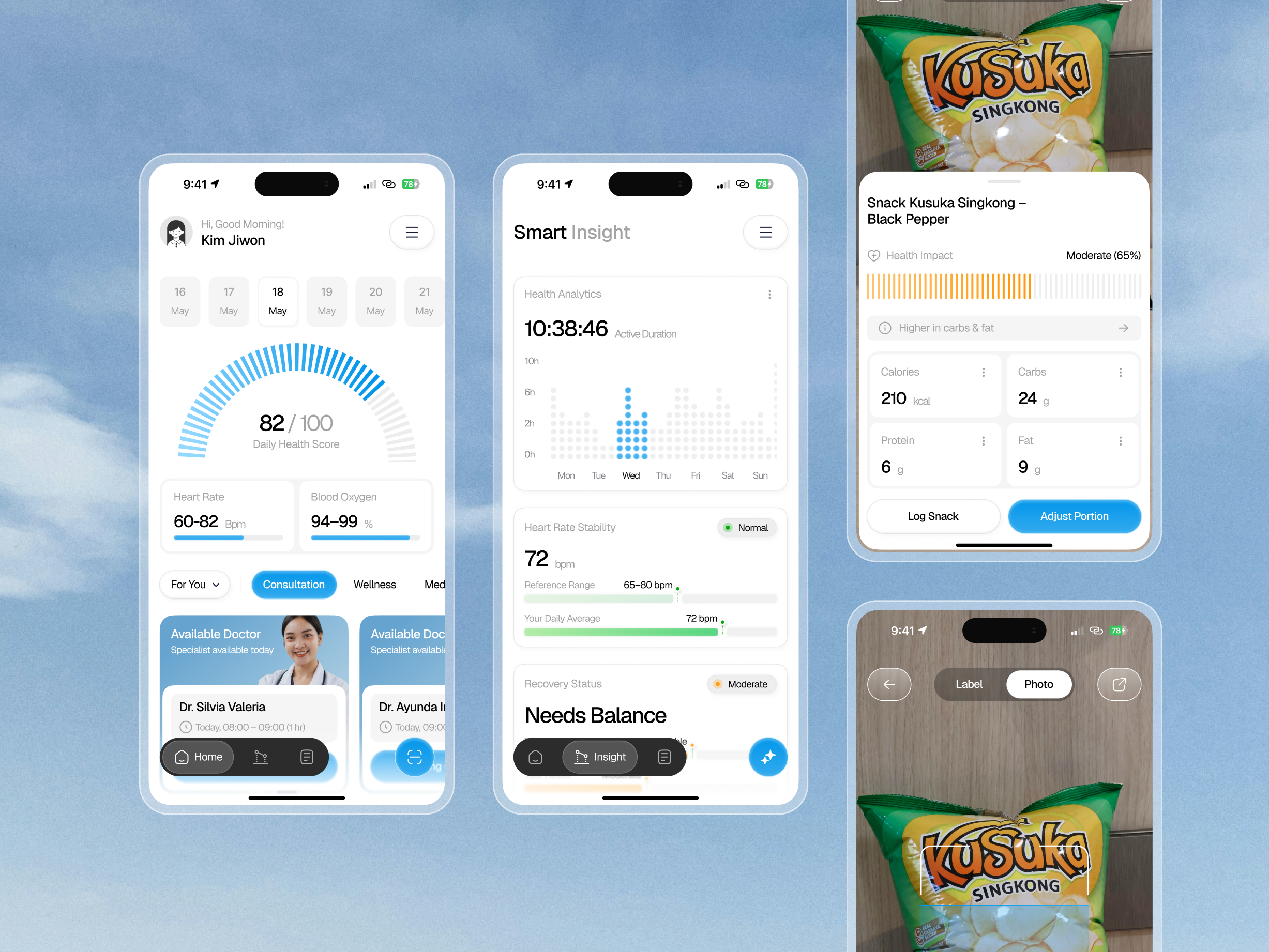 Example of Monthly Dedicated UI/UX Designer