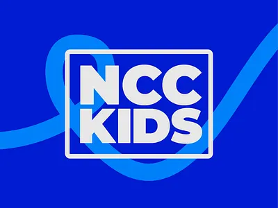 NCC Kids — Block Logo Design branding christian christian design church church logo design design graphic design illustration kids ministry branding logo ministry identity modern church graphics nonprofit branding vector