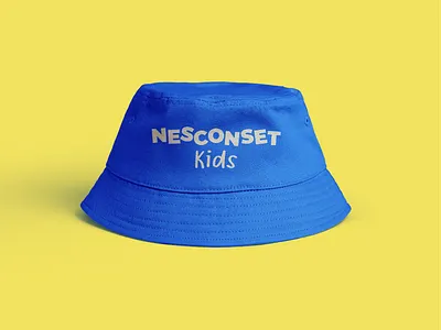 NCC Kids — Bucket Hat Merch Mockup brand applications branding bucket hat mockup christian christian design church church merch design design graphic design kids ministry branding logo merch mockup nonprofit merch vector