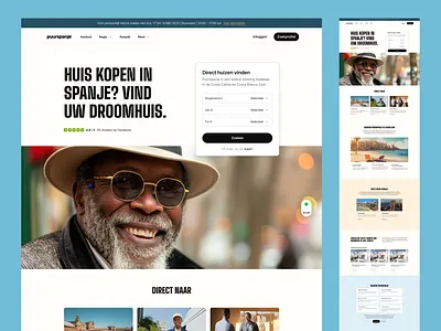 Puurspanje Travel Website design web travel website ui uiux design ux website