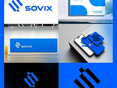 SOVIX new type logo design new logo concepts branding logo