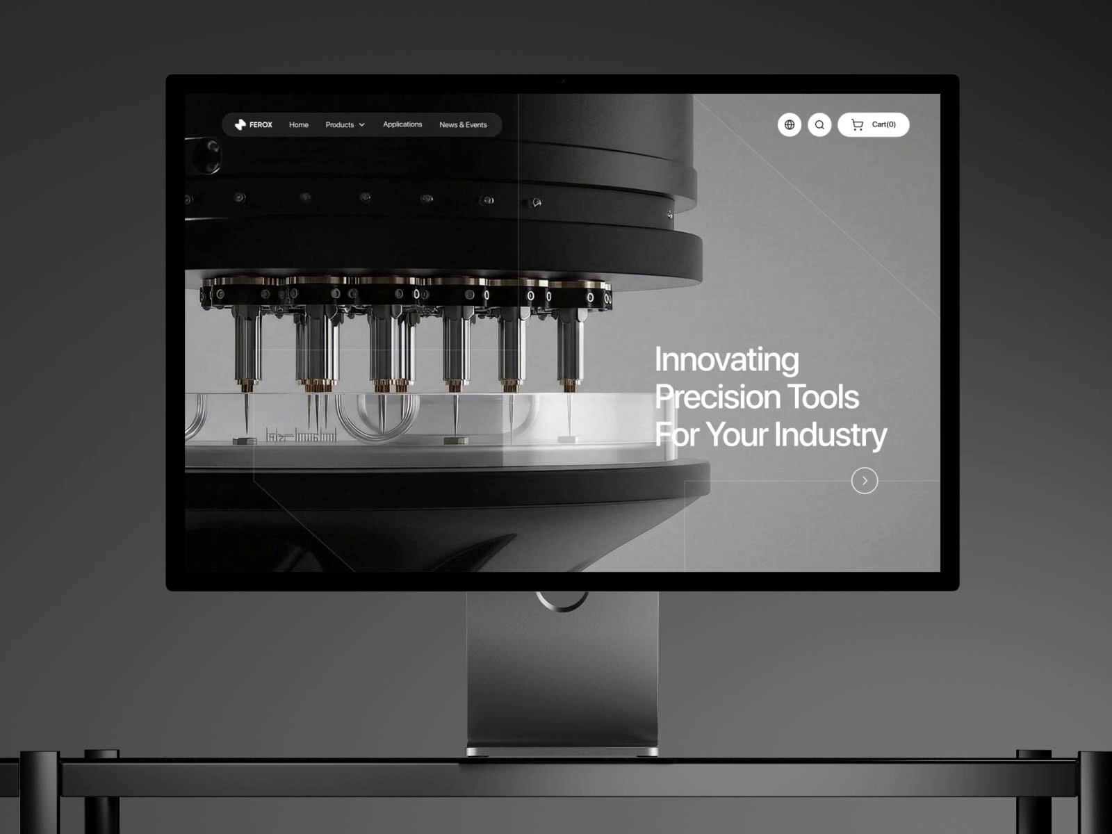 Example of Ecommerce Landing Page Design UI UX