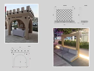 UAE National Day Event Production design branding concept design event design technical drawing uae national day