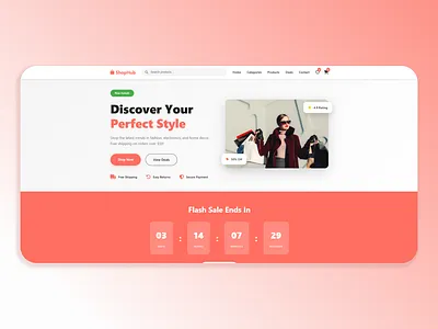 ShopHub animation branding graphic design ui