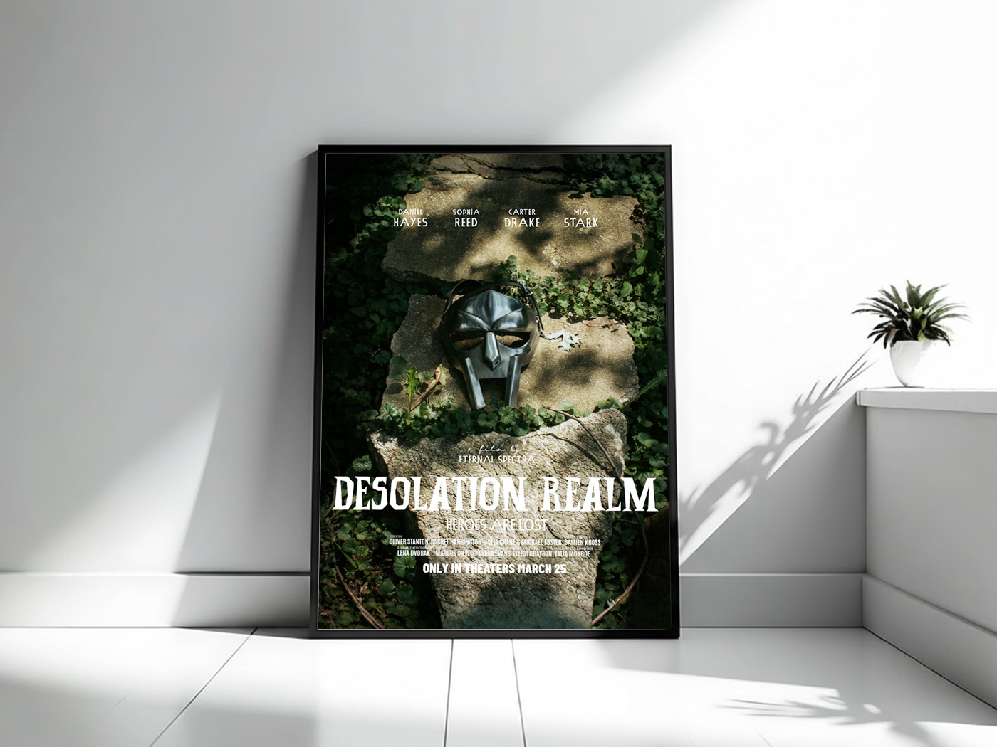 Desolation Realm | Film Poster Design 3d adobe adobe photoshop animation design film film poster graphic design illustration motion graphics movie nature poster poster design typography ui vector visual visual identity visuallization