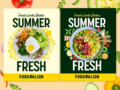 Summer Fresh branding design graphic design icons illustration illustrator the creative pain vector