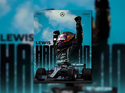 Lewis Hamilton Motorsport Art — Graphic Poster Concept. athlete poster creative poster digital artwork driver illustration f1 driver f1 graphics f1 poster formula 1 formula one driver graphic design lewis hamilton lewis hamilton poster motorsport art motorsport poster poster design racing artwork racing graphic design racing poster sports design sports poster design