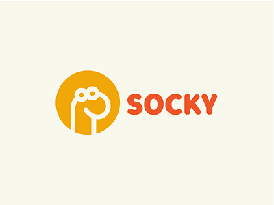 Socky font fun icon illustration logo logo design logodesign logotype smile socks vector