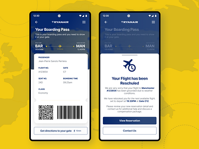 Boarding Pass - UX Copywriting - #Daily Challenge .01 airports app boardingpass branding challenge copywriting daily design dribbble graphical like logo mobile shot ui uiux user userexperience userinterface ux