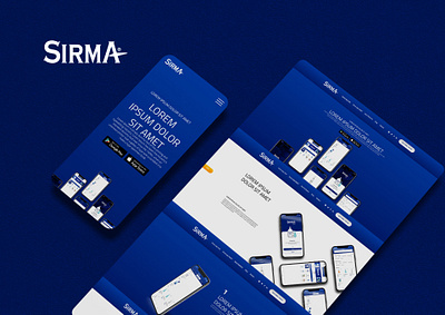 Sırma Website Ui Design desktop ui design