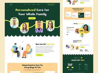 Modern Healthcare Website Design design healthcare healthcare app healthcare dachboard healthcare header healthcare landing page healthcare landingpage healthcare logo healthcare website landingpage ui ux website