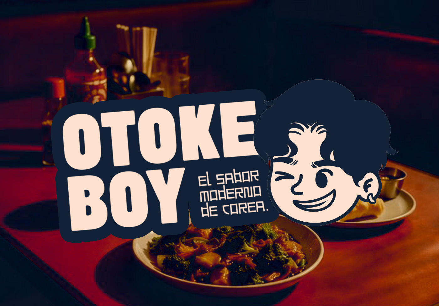 Otoke Boy - Korean Restaurant Branding bold brand identity branding character design design graphic design illustration korean restaurant logo packaging design restaurant branding typhography visual identity