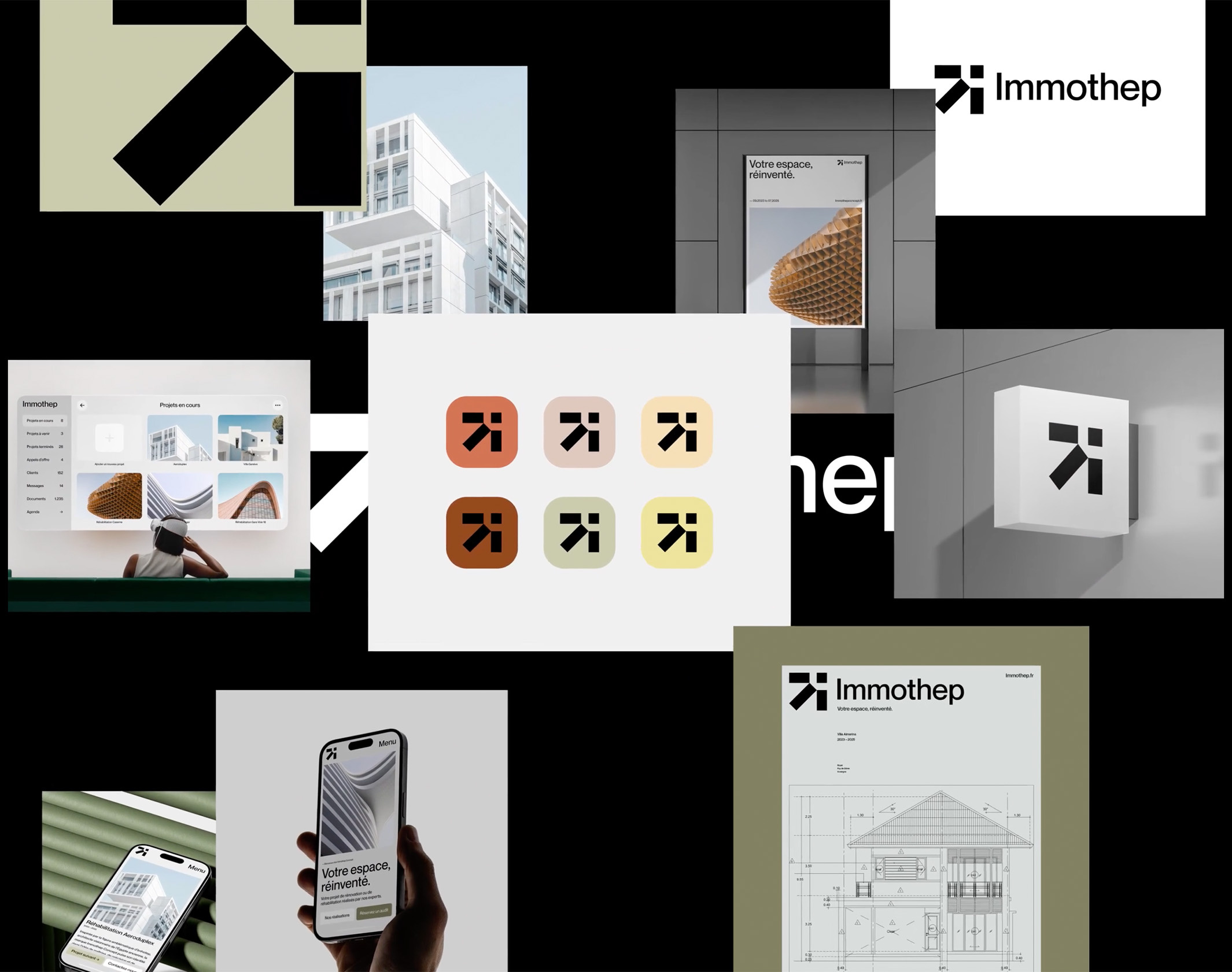 Example of Immothep Concept — ​​​​​​​Brand Strategy 