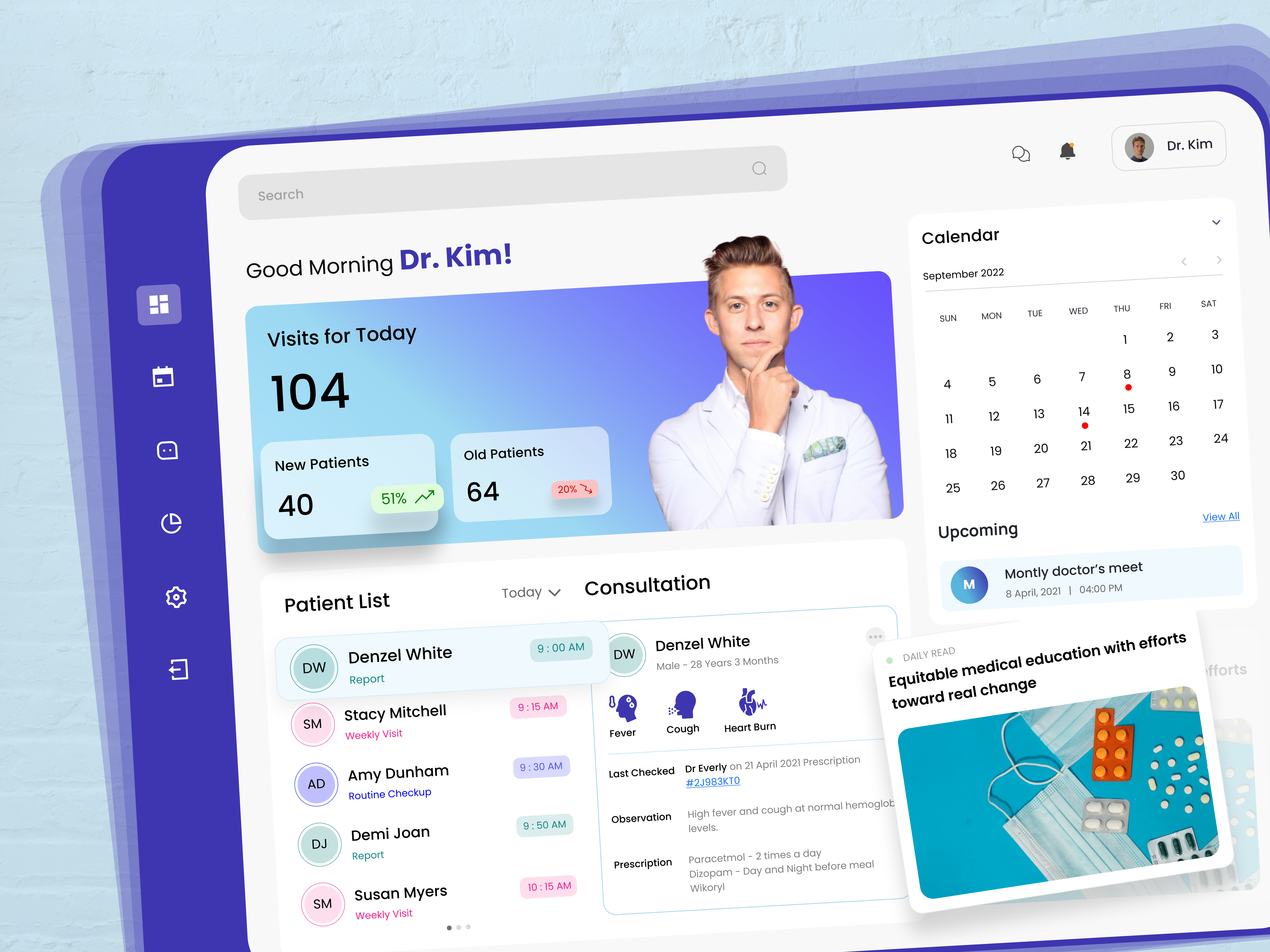 Example of Dashboard UI/UX Design