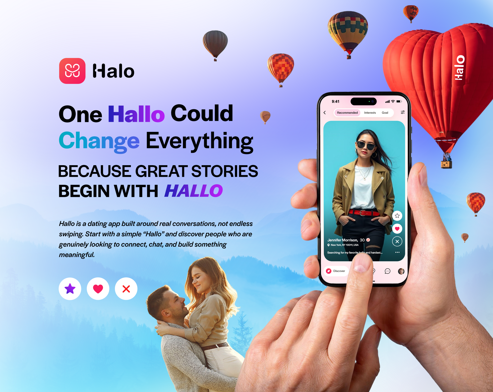 Example of App & Web Design