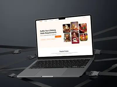Online Pooja Platform — UX Case Study accessibility human centered design illustration information architecture onlinepooja onlinepoojaplatform ui user experience user interface user journey ux design