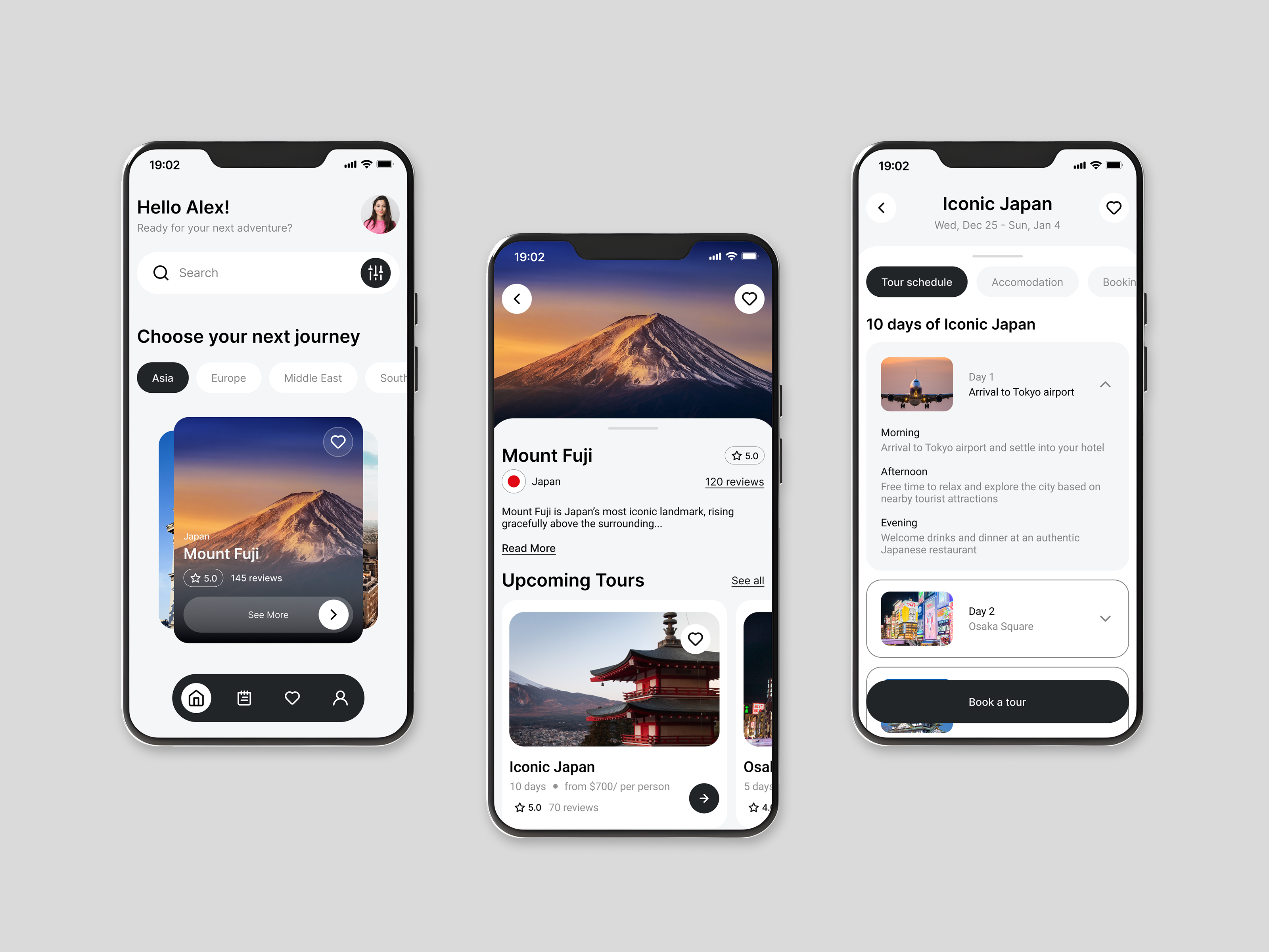 Travel App UI — Discover, Plan & Book Seamlessly