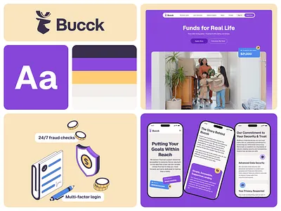 Personal Loan Web Design & Custom WordPress Development branding clean finance fintech graphic design interface landing page layout minimal modern responsive saas typography ui user experience user interface ux visual identity web design wordpress