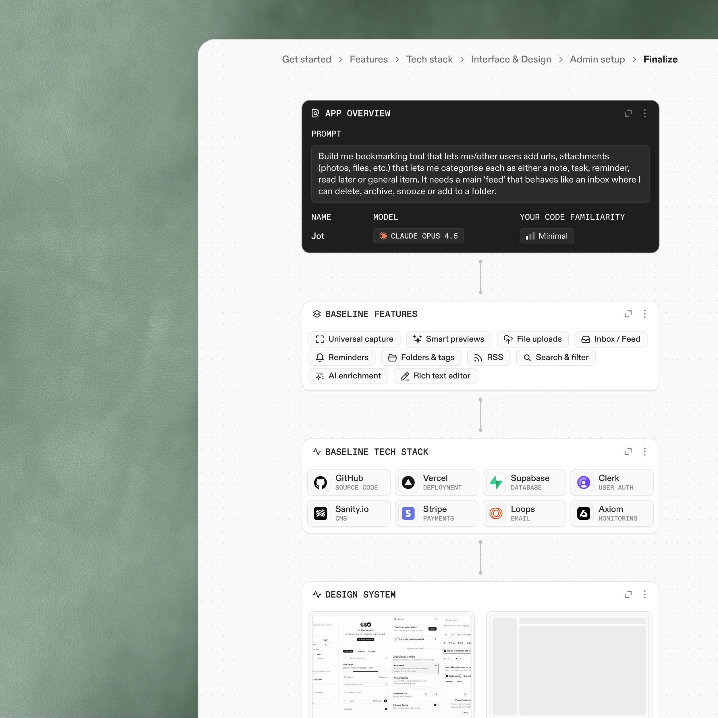 Generative AI App Builder (Prompt Chaining)