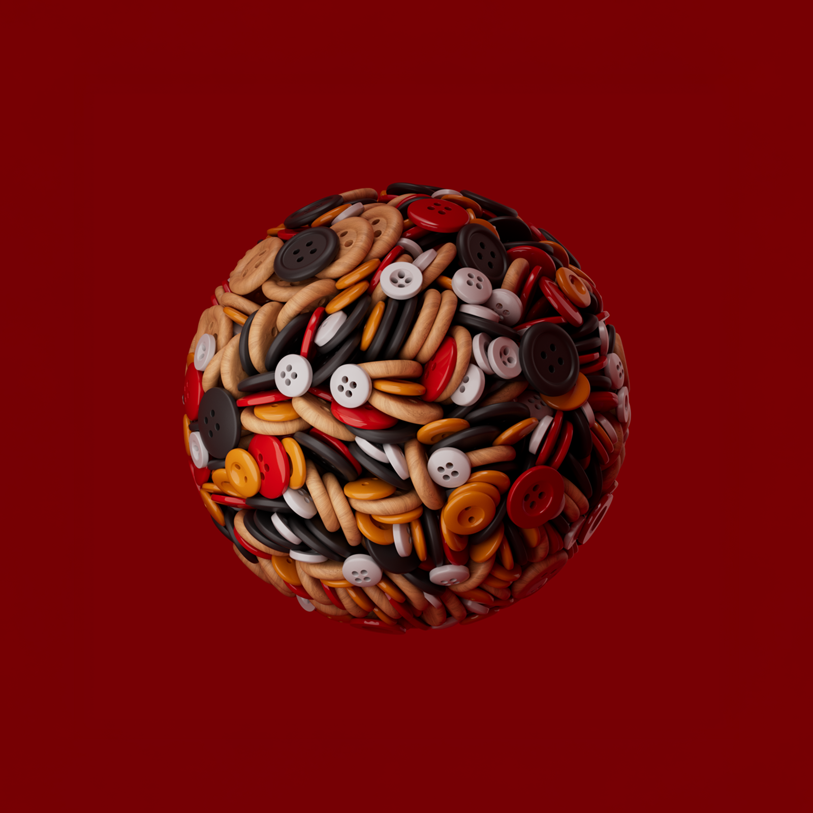 Button sphere
