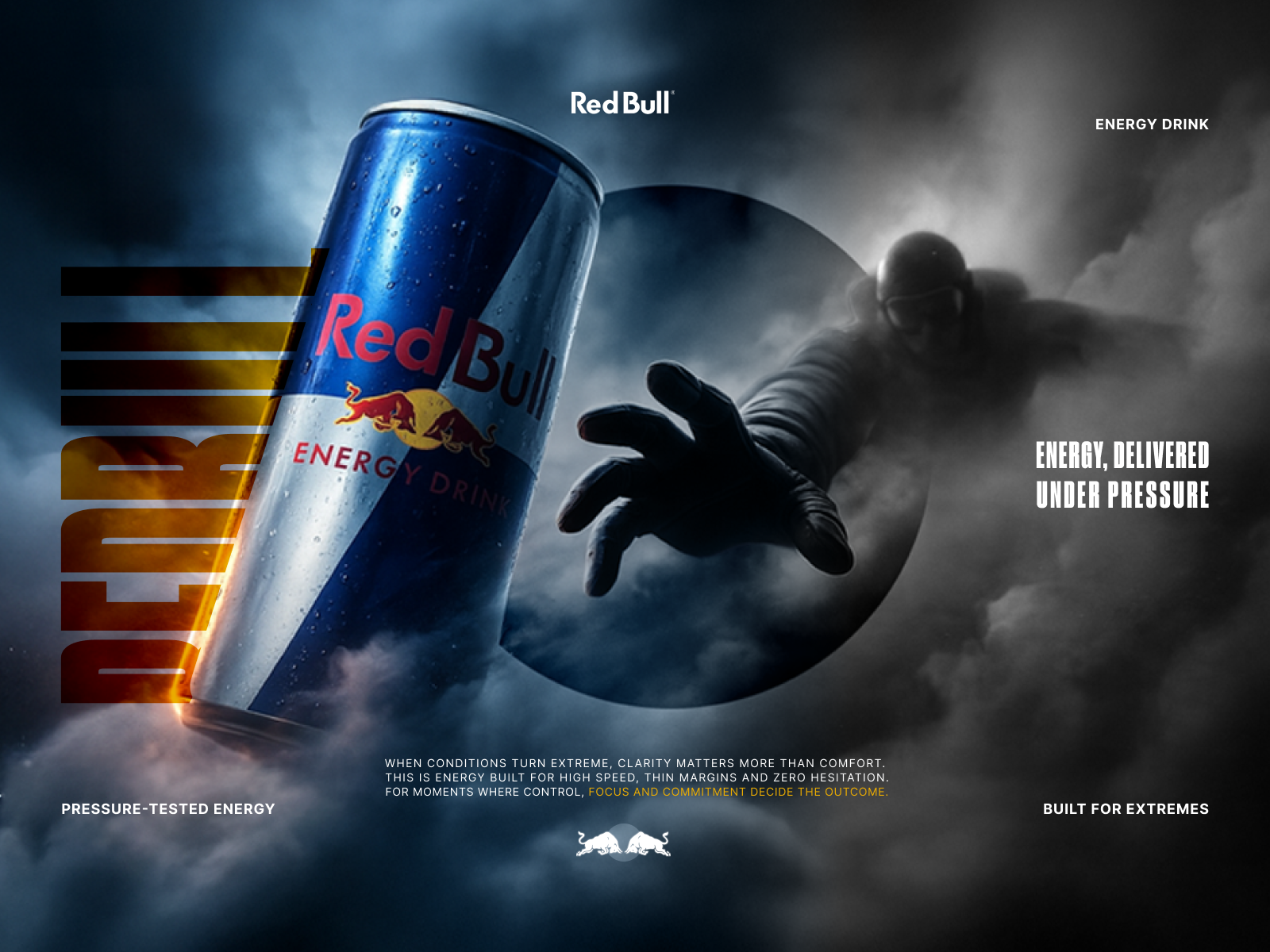 RedBull design illustration minimal ui user experience user interaction user interface ux web