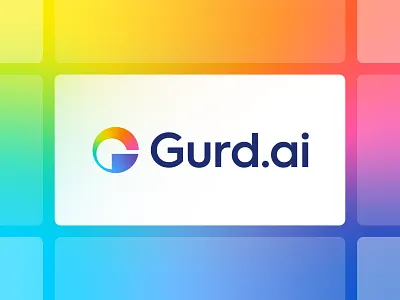 Gurd AI - Logo Design abstract logo ai ai logo brand identity design branding corporate logo flow g geometrics gradient logo gurd gurd ai jeroen van eerden logo logo mark modern logo design monogram user interface visual identity