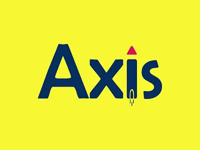 Day 1 Logo Challenge - Rocketship Logo (Axis) graphic design logo