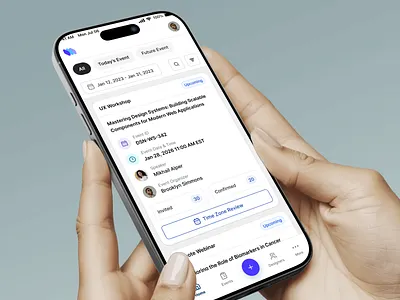 Event Management components design minimal design product design ui ux ux design