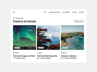 Travel Expeditions - Website Template app branding conversion design digital design expedition graphic design responsive site travel ui user experience user interface ux web website
