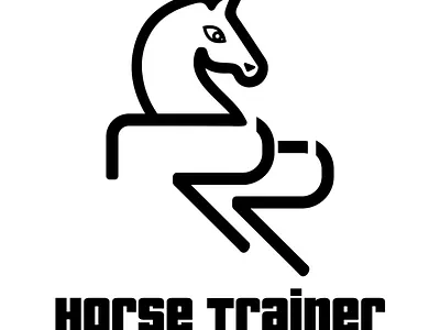 HORSE TRAINER LOGO branding graphic design logo