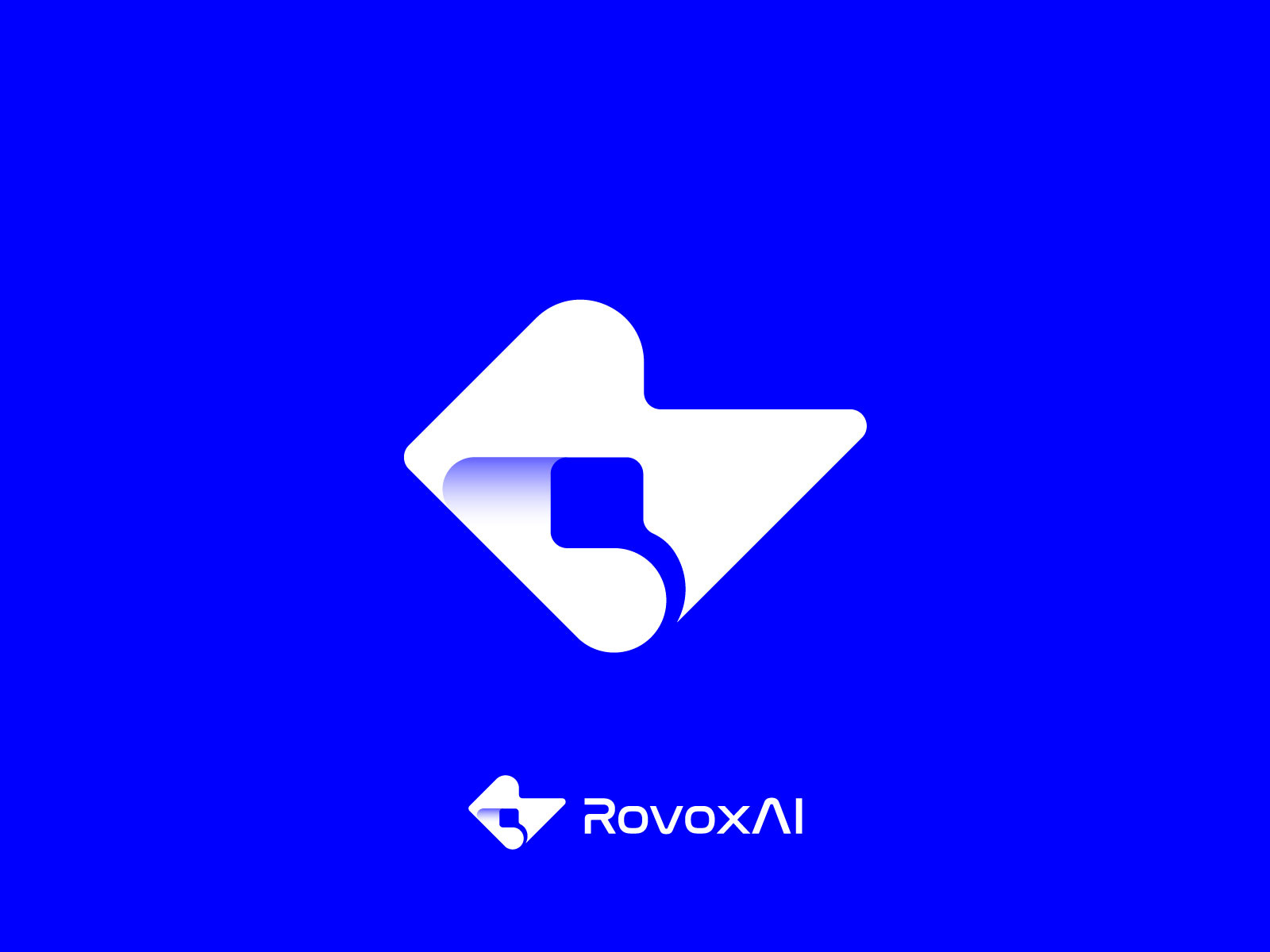 Sleek RV Logo for Smart Chat & Tech Solutions ai logo brandidentity branding consulting logo creative agency logo creative logo digital solutions fintech logo forward thinking futuristic design innovation logo lettermark logo logodesign logotype modern logo rv logo saas logo startup logo tech logo