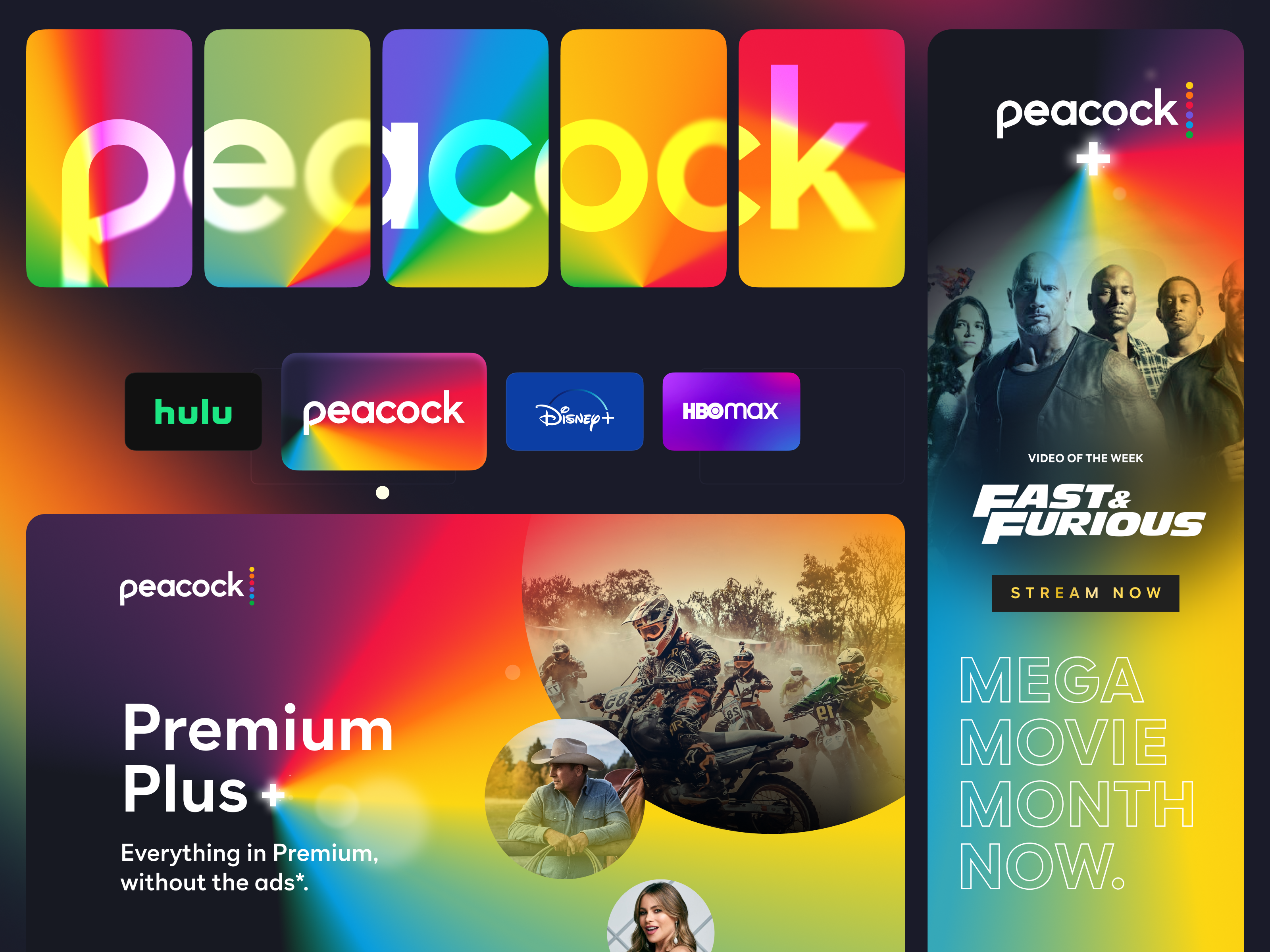 Example of Peacock+ Brand