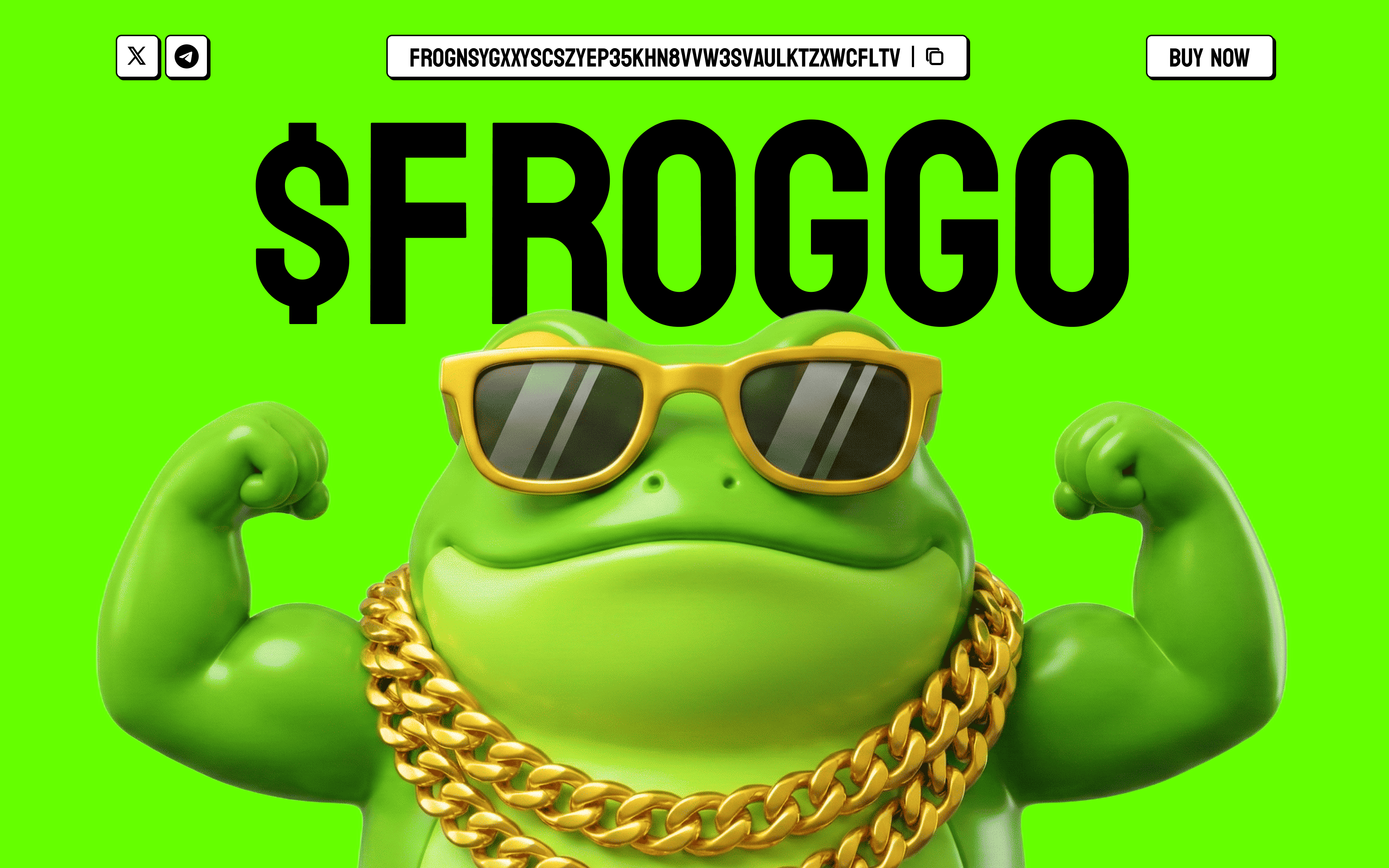 Example of Meme Coin Website Design
