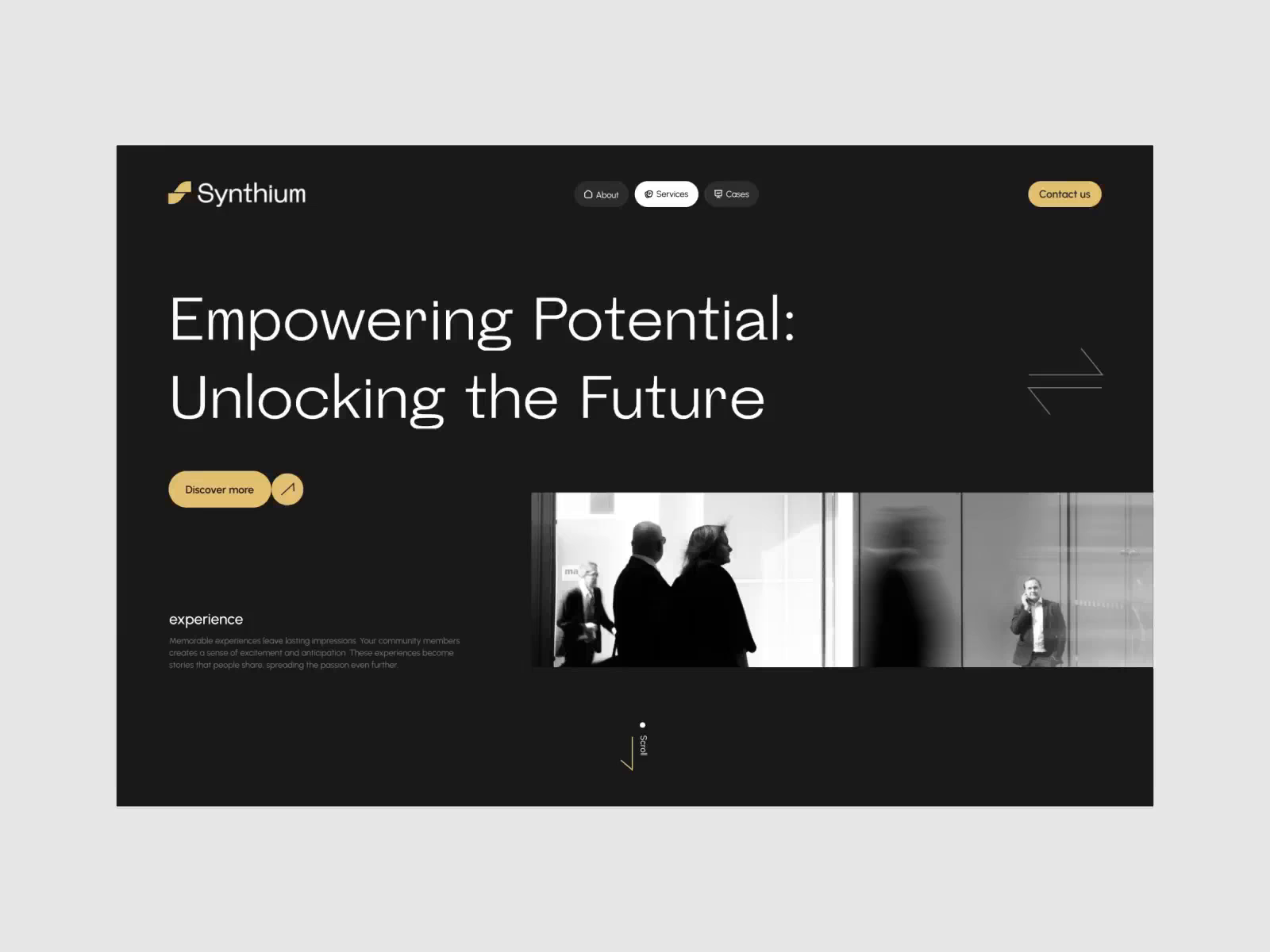 Example of Consulting Firm Website Design