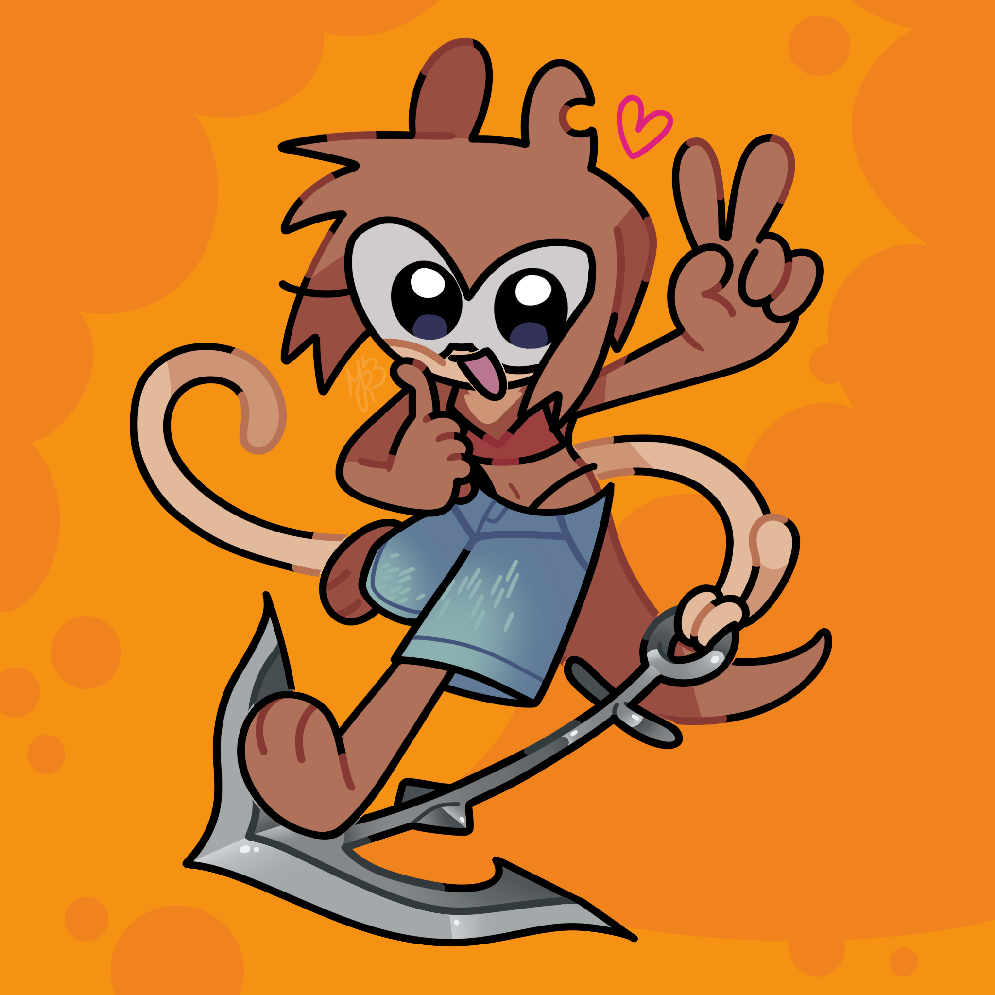 Honey 🦦 2d art character art character concept character design design illustration procreate