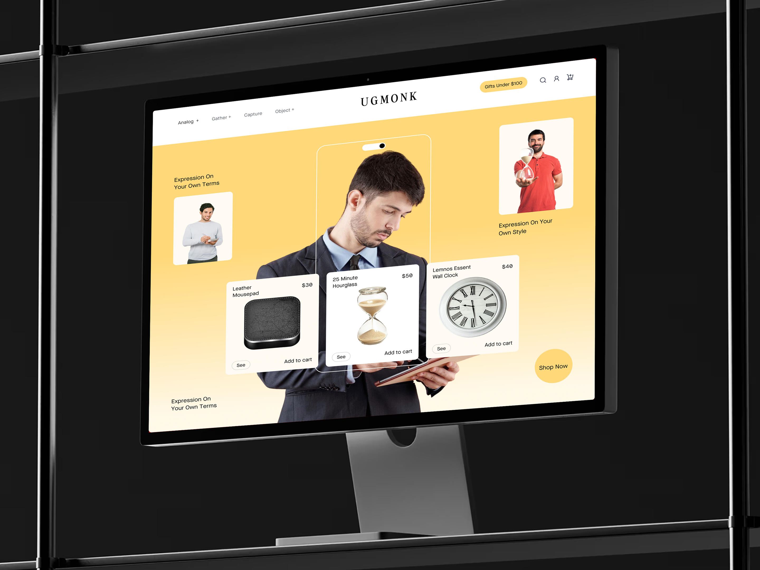 Minimal E-Commerce Website UI – Ugmonk ecommerce ui ecommerce website minimal design minimal ui typography ui design ux design web design website ui