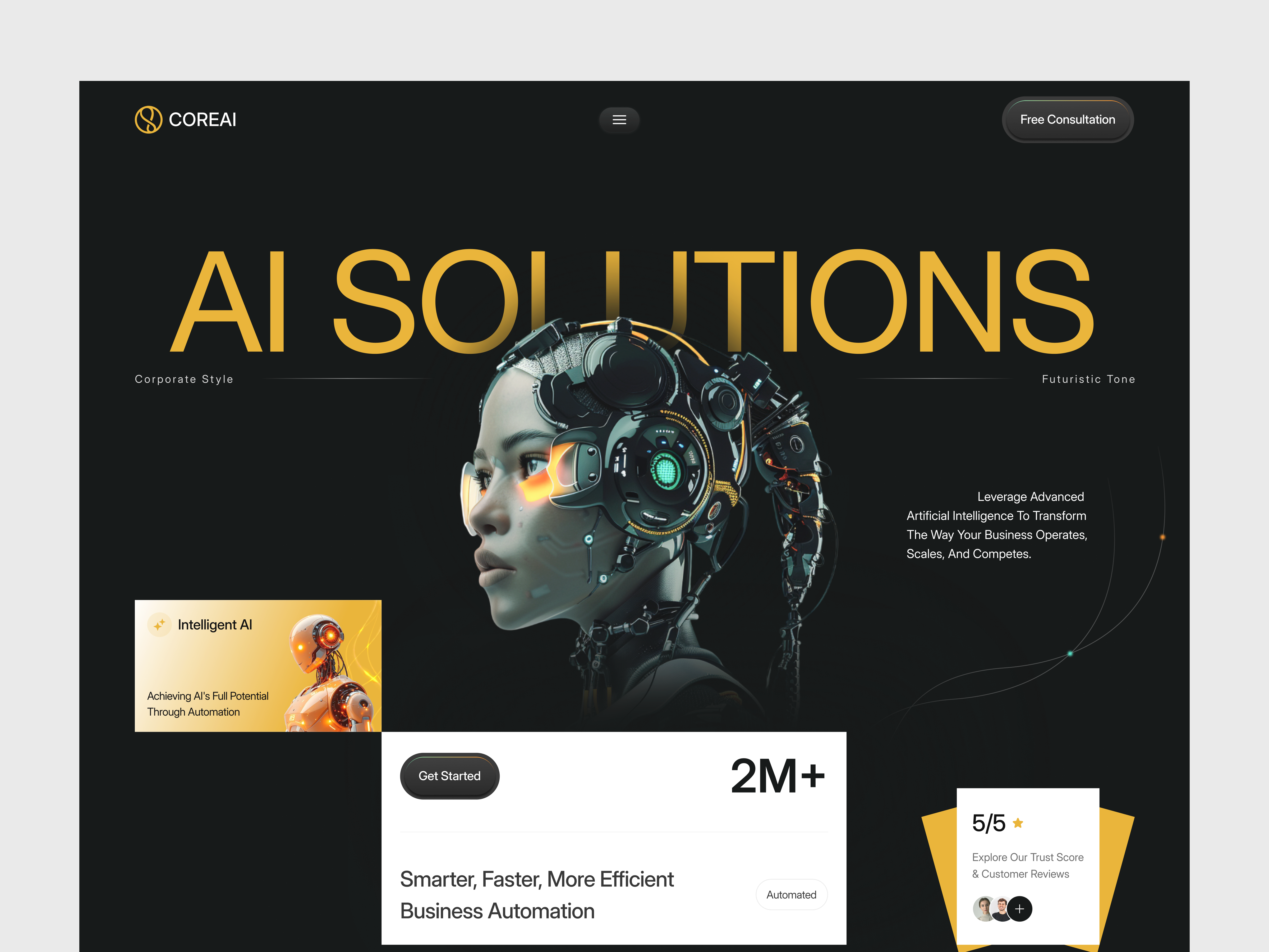 Example of UI & UX Design Services