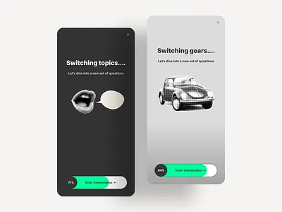 Workflow Context Screens app context screens design mobile product design progress indicator ui ux