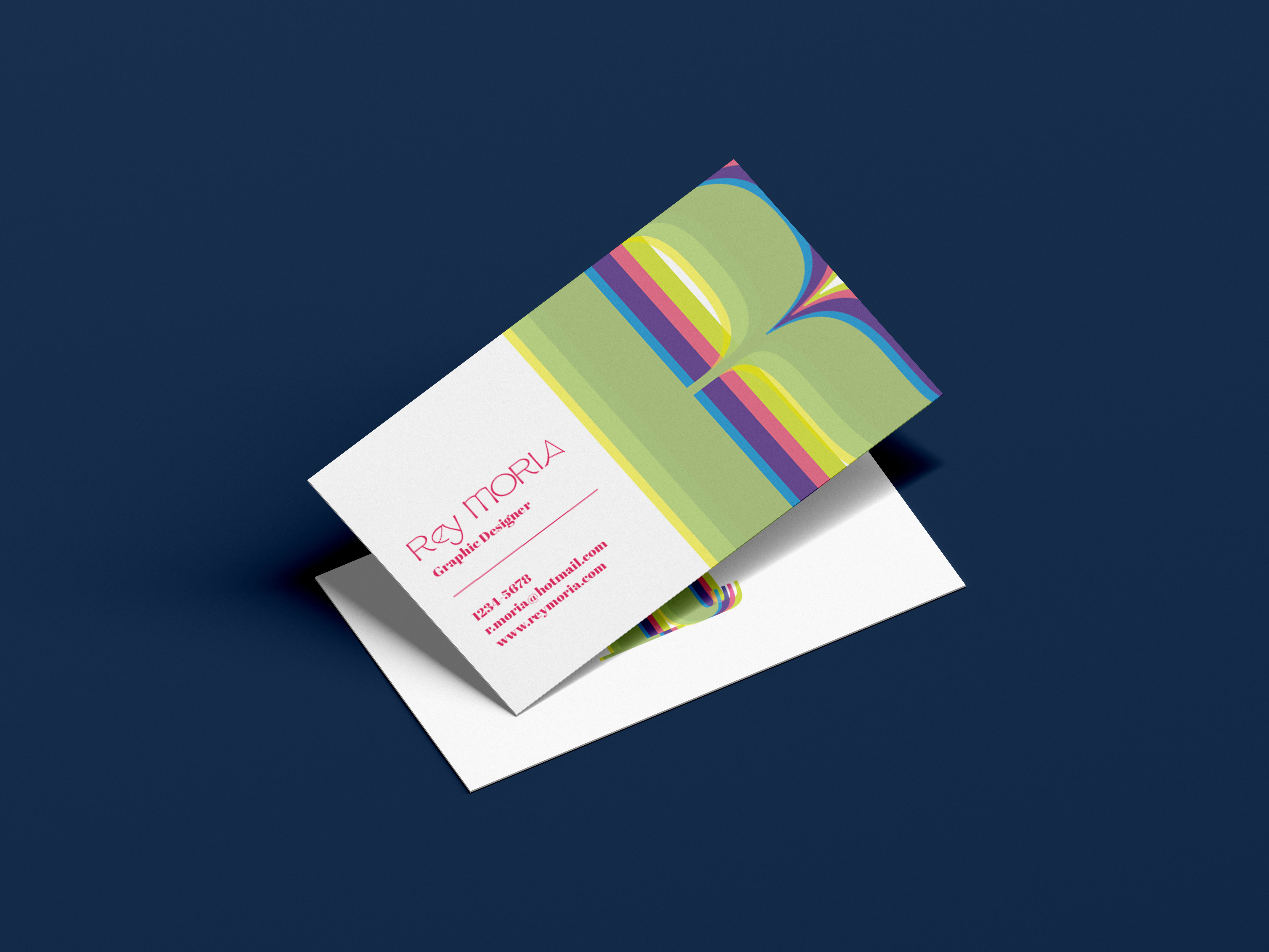 Example of Premium Business Card Design Services  ✨
