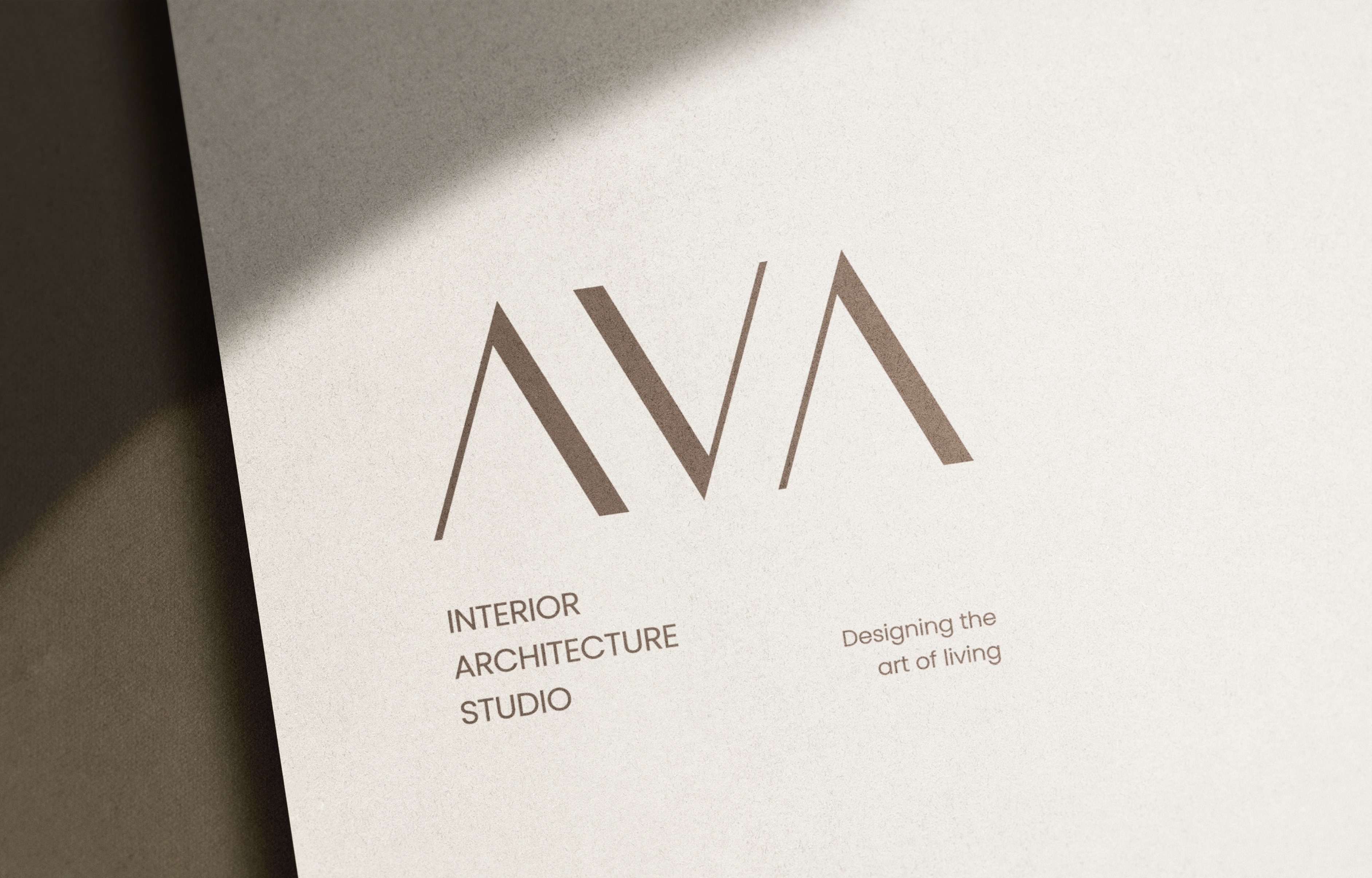 AVA - Stu architecture studio branding graphic design logo ui