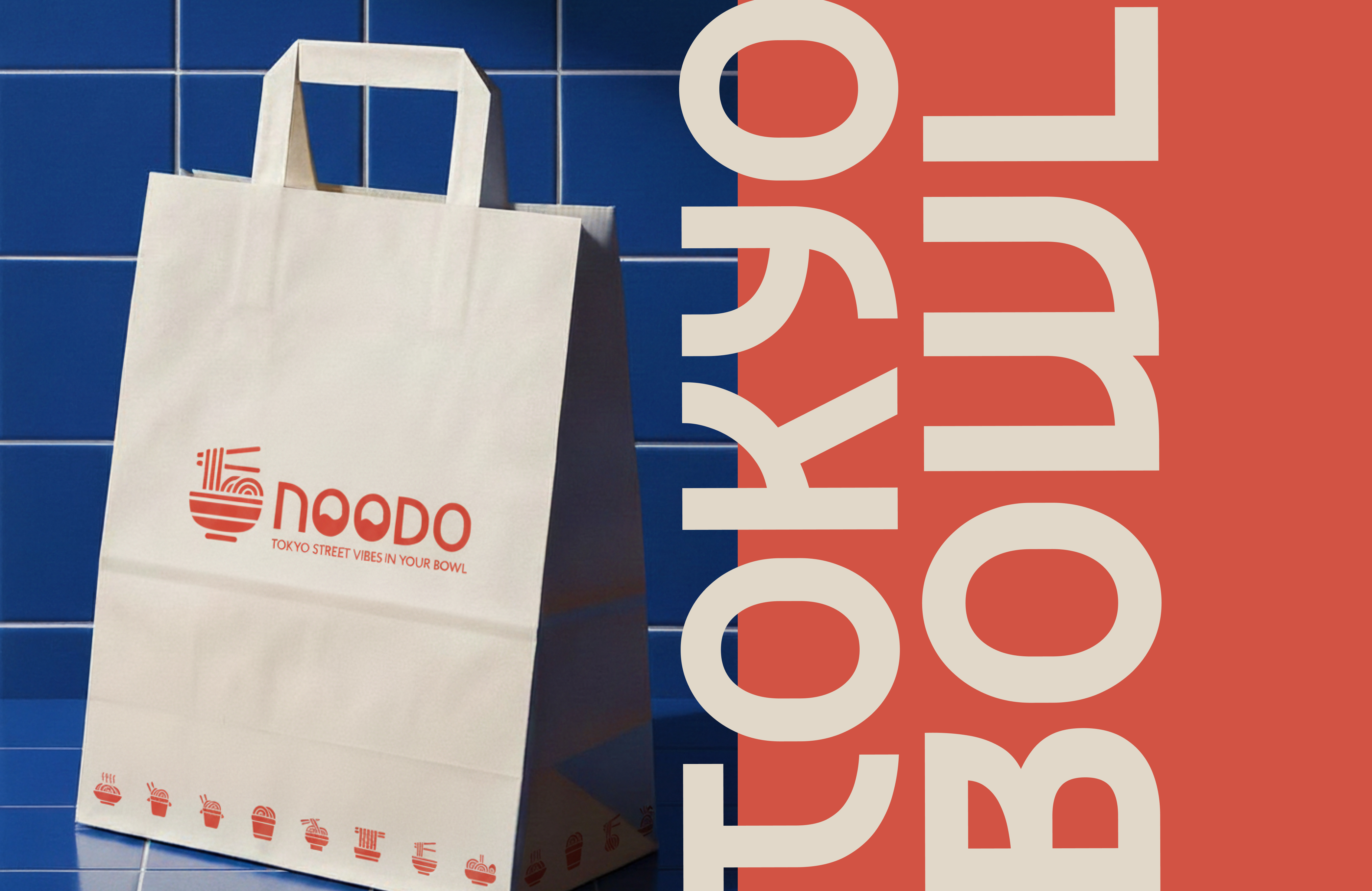 Noodo branding design graphic design logo ui