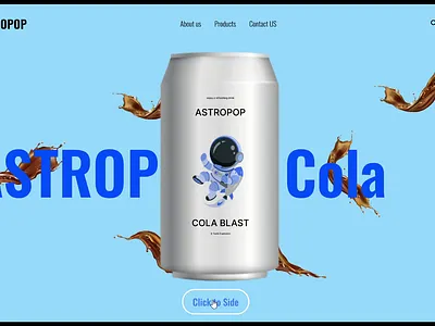 3D UI Animation ASTROPOP 3d animation branding ui
