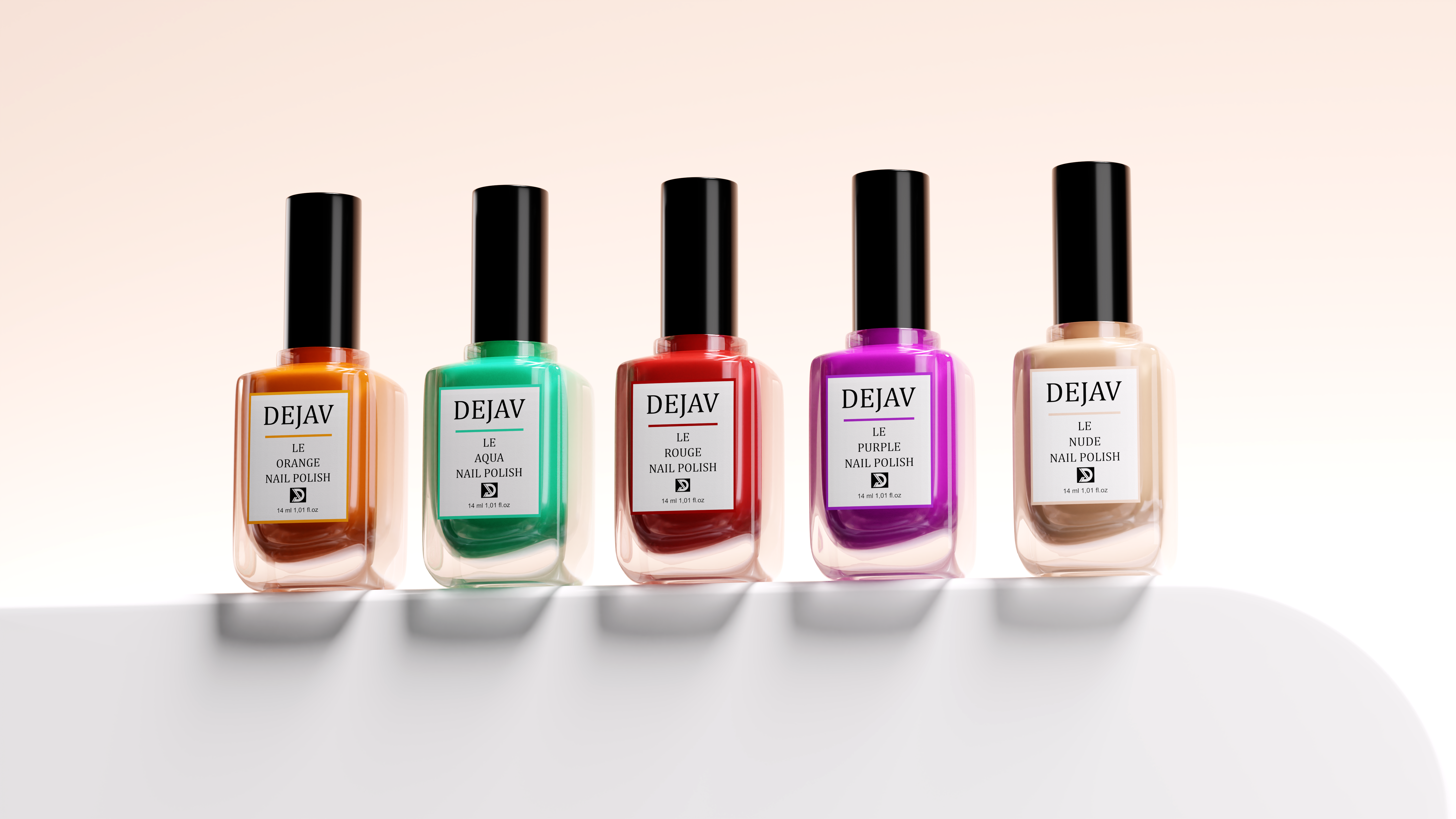 3D Nail Polish RENDERS 3d 3d art 3d modelling 3d rendering blender cgi cosmetis digital art graphic design nail polish photoshop product product photography product visualization render