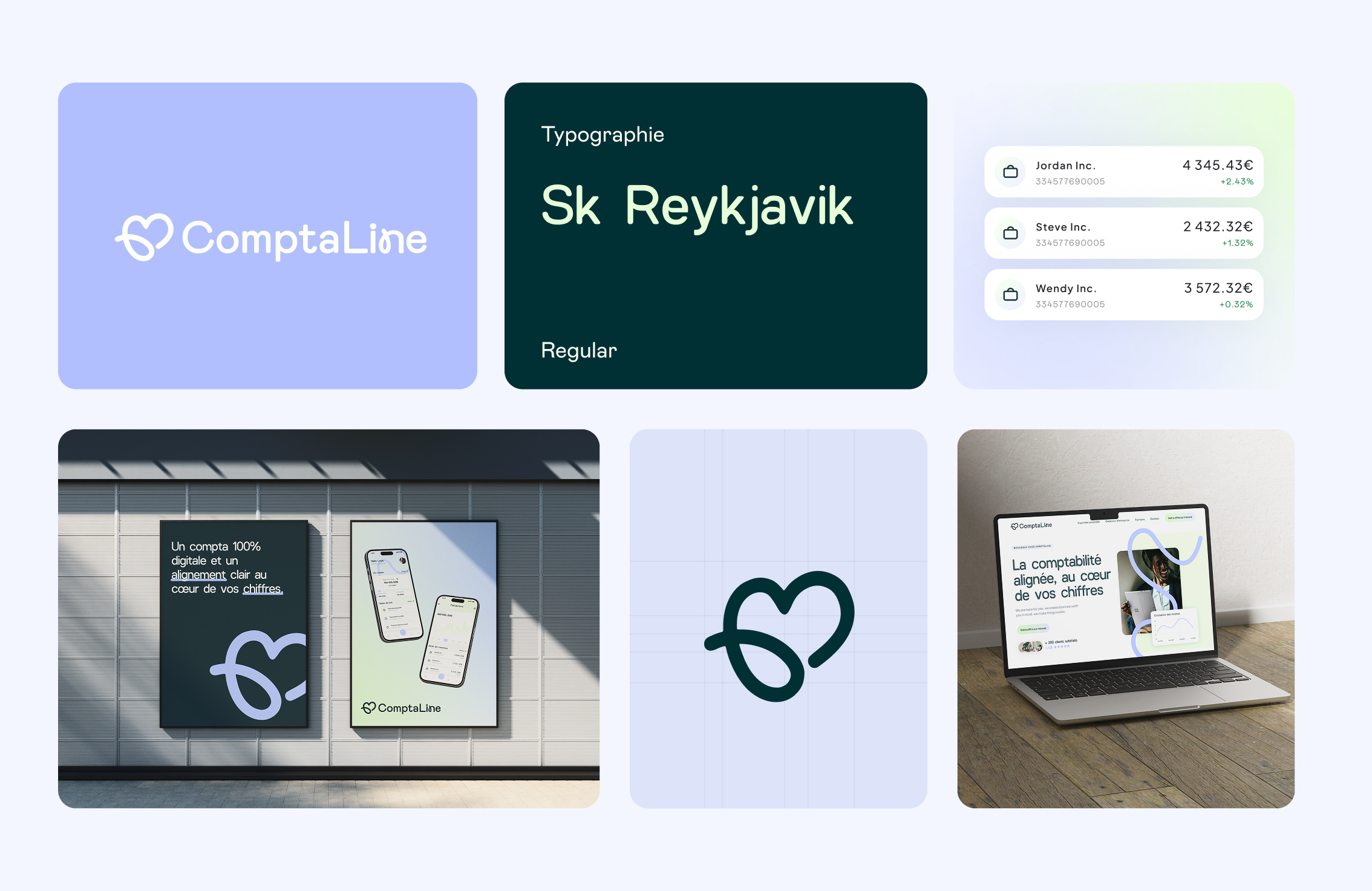 Example of Professional Brand Identity Design