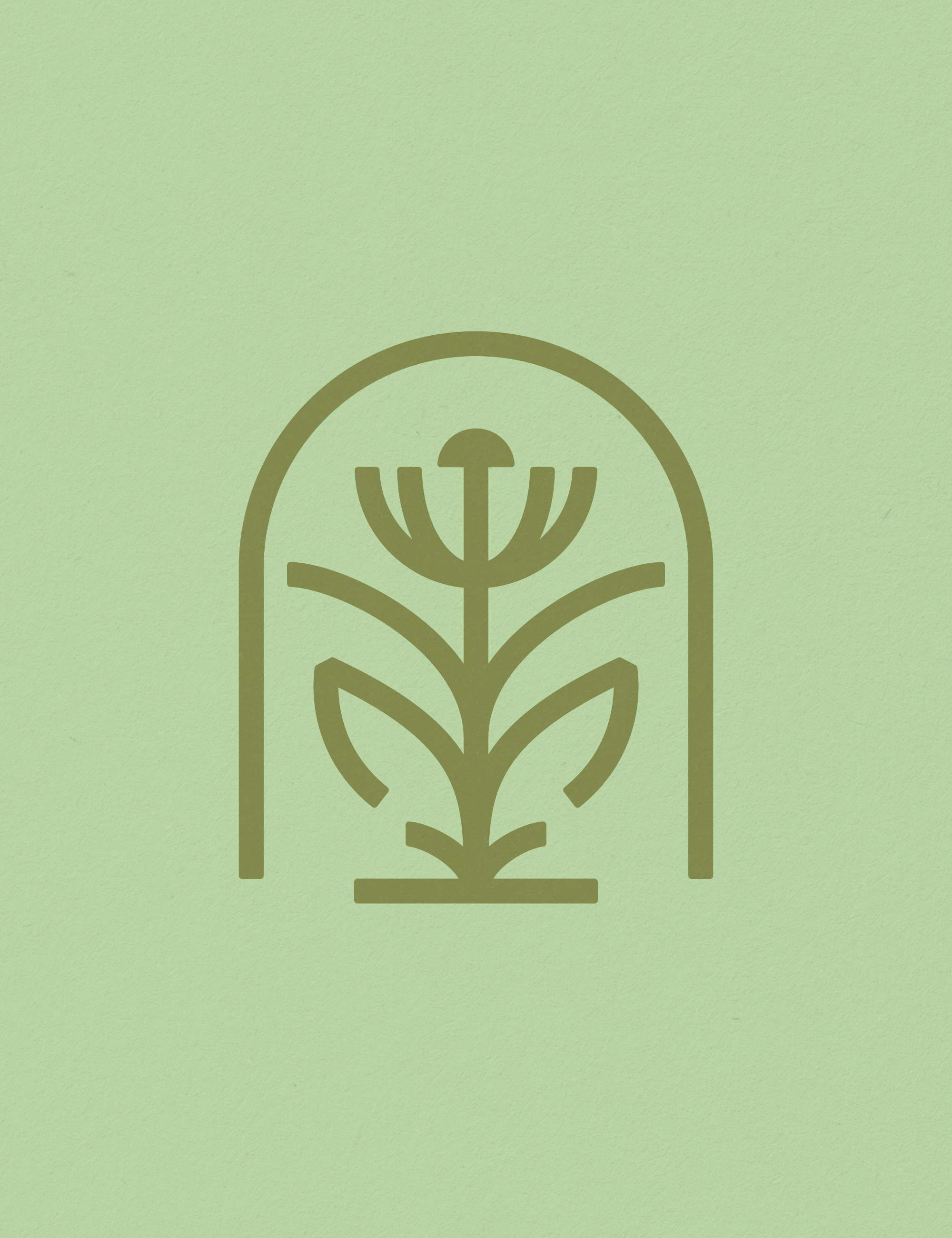 Line Flower, 2026 badge brand identity branding flower geometric illustration line linework logo nature plant